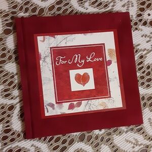 For My Love Hardcover Book